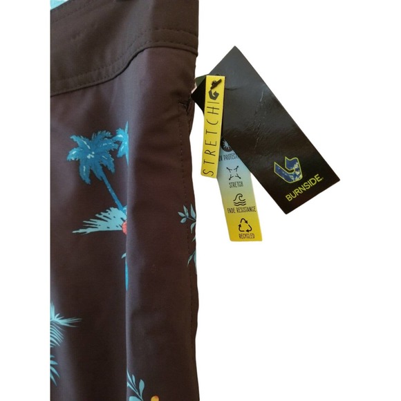 Burnside Board Men's Shorts Multicolor NWT‎ Size 33/34 inseam 8 - Picture 6 of 9